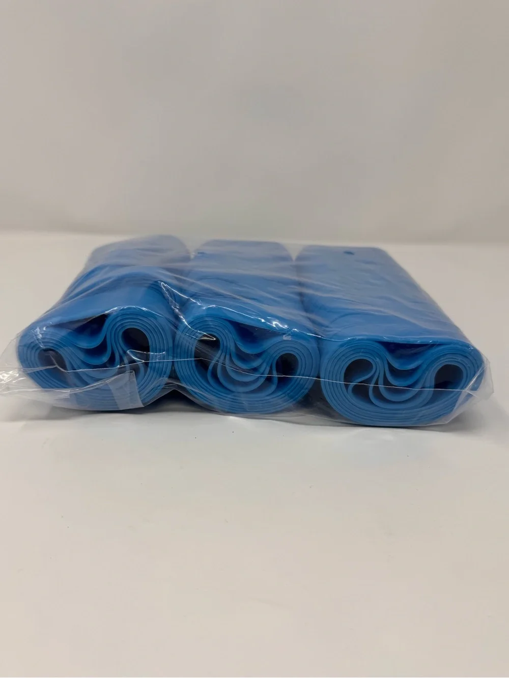 240 PCS Blue Rubber Silicone Bracelets Blank Wristbands Gift festival school NEW